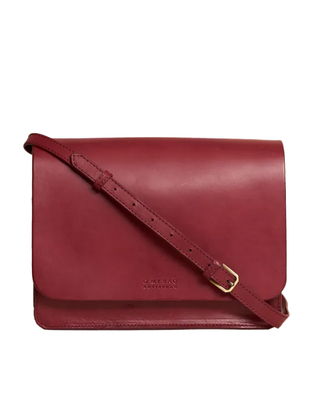 Audrey Ruby Classic Leather - kožená kabelka