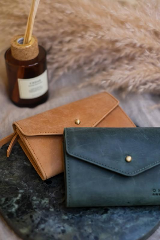 Jo´s Purse Camel Hunter Leather - kožená peňaženka
