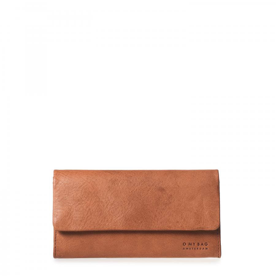 Pau´s Pouch Cognac Stromboli Leather - kožená peňaženka
