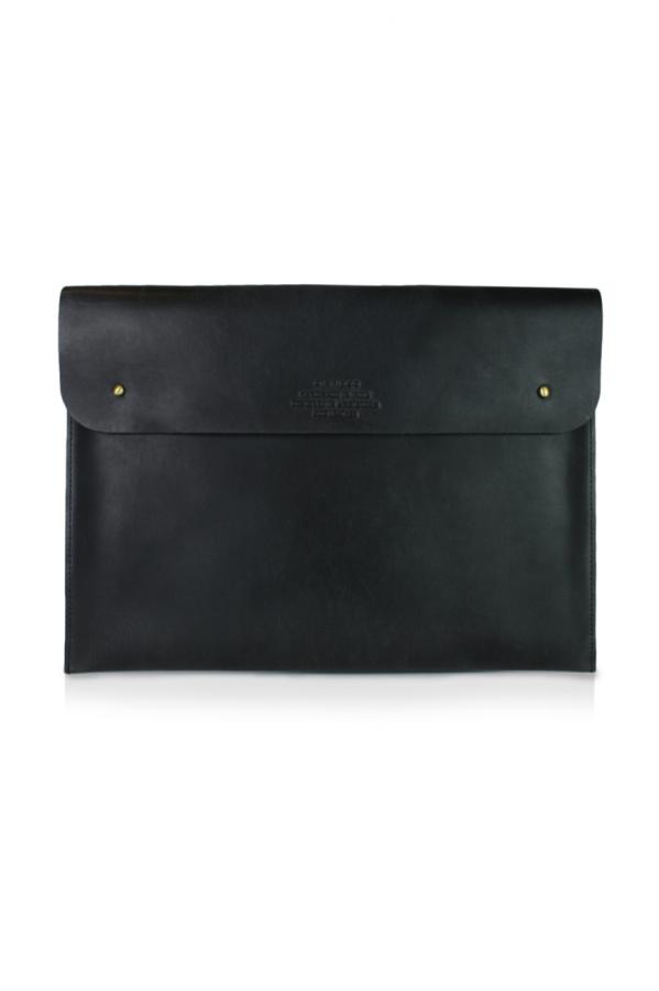 Laptop Sleeve 13´´ Black Hunter Leather - kožený obal na notebook