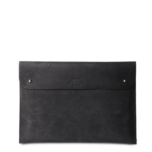 Laptop Sleeve 15´´ Black Hunter Leather - kožený obal na notebook