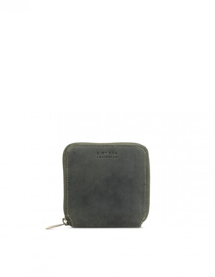 Sonny Square Wallet Green Hunter Leather - kožená peňaženka