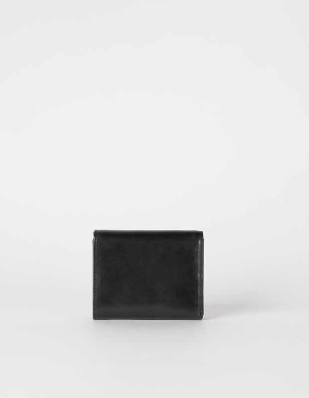 Ollie Wallet Black Classic Leather - kožená peňaženka