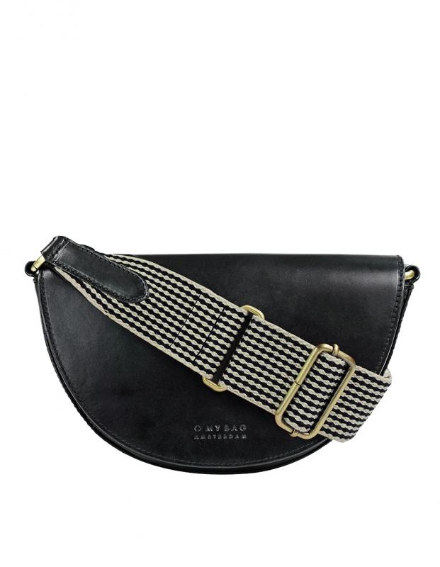 Laura Black Classic Leather - kožená kabelka