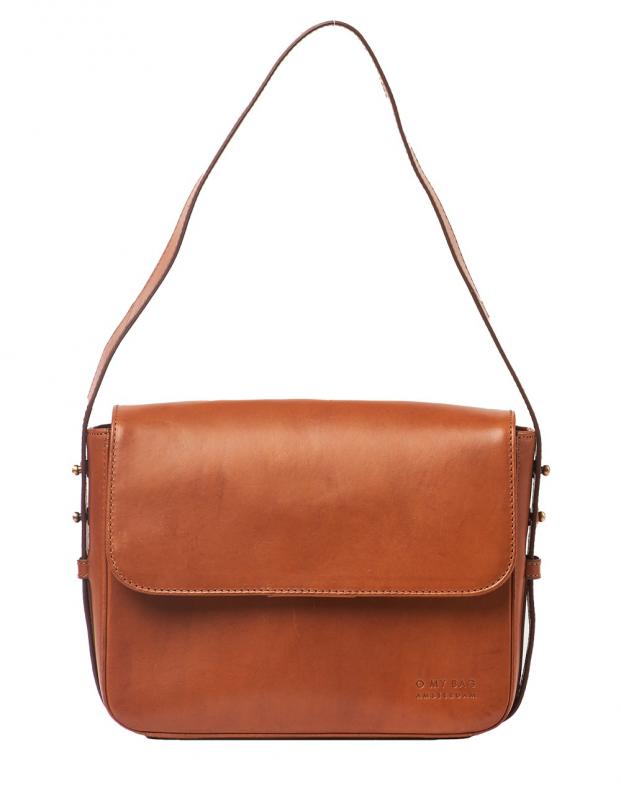 Gina Bag Cognac Classic Leather - crossbody kožená kabelka
