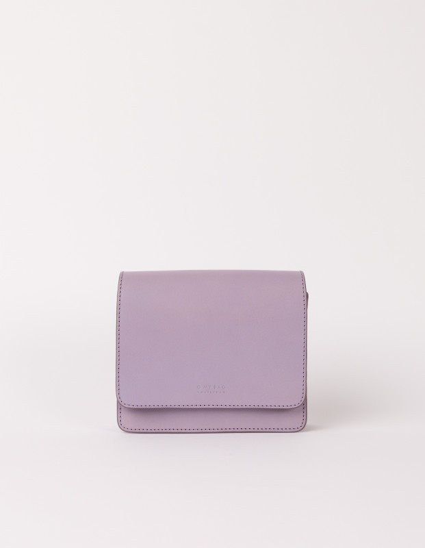 Audrey Mini Lavender Classic Leather - kožená kabelka 6