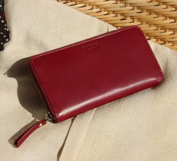 Sonny Wallet Ruby Classic Leather - kožená peňaženka