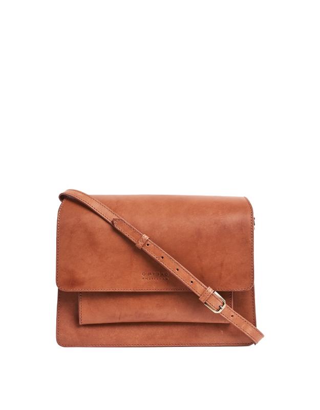 Harper Cognac Classic Leather - kožená kabelka