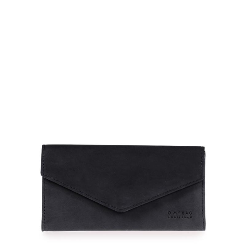 Envelope Pixie Black Classic Leather - kožená peňaženka