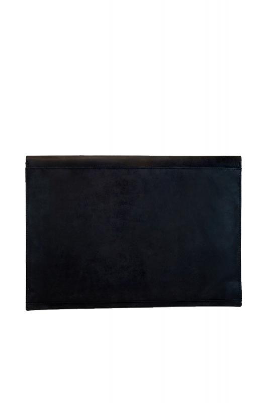 Laptop Sleeve 15´´ Black Classic Leather - kožený obal na notebook