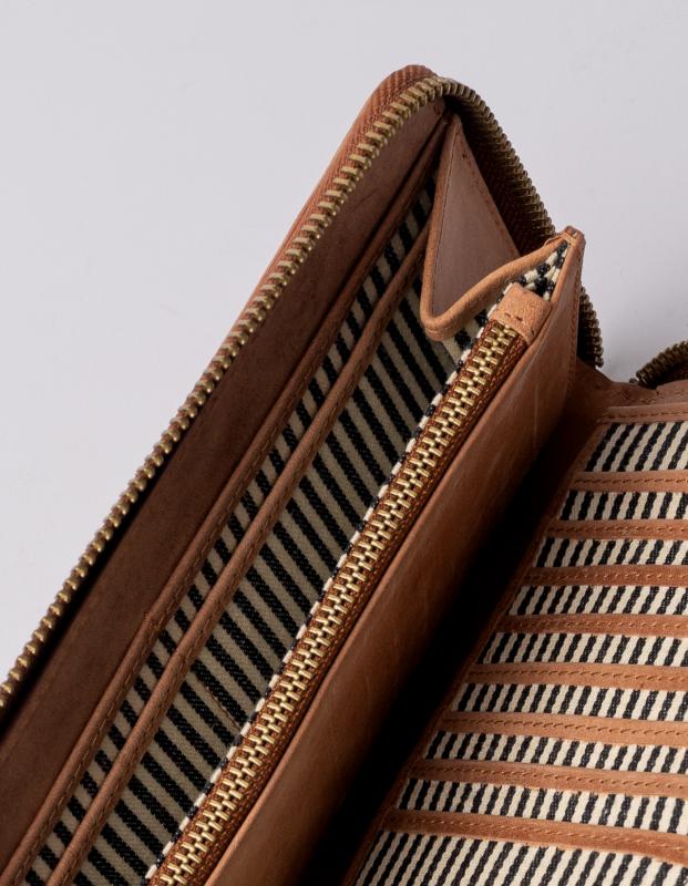 Sonny Wallet Camel Hunter Leather - kožená peňaženka
