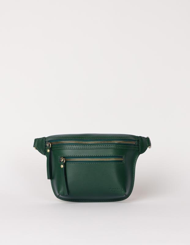 Beck´s Bum Bag Pine Green Classic Leather - kožená ľadvinka 6