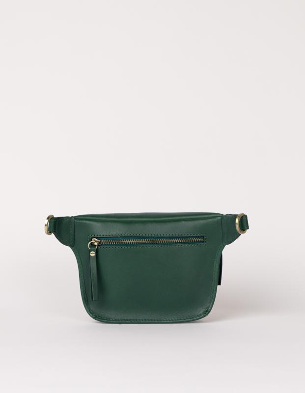 Beck´s Bum Bag Pine Green Classic Leather - kožená ľadvinka 4