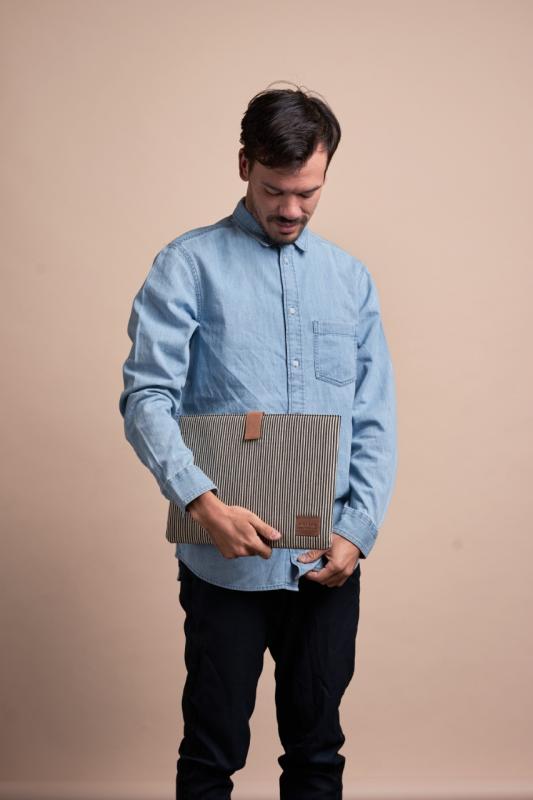 Cotton Laptop Sleeve 13´´ Camel - obal na notebook