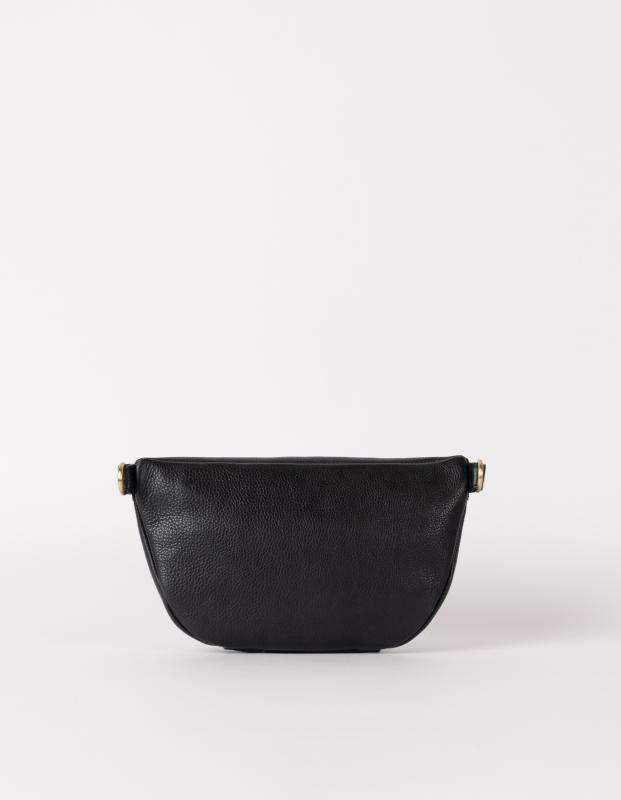 Milo Black Soft Grain Leather - kožená ľadvinka