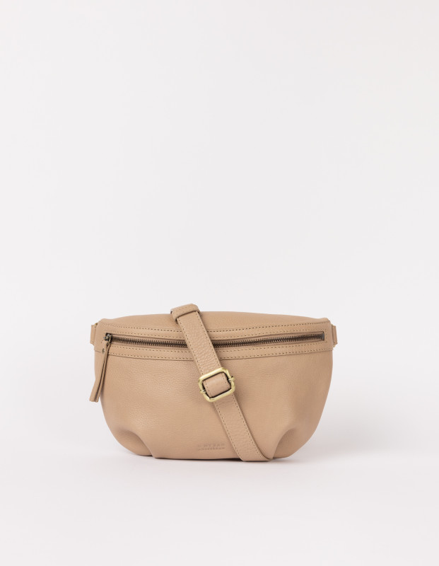 Milo Sand Soft Grain Leather - kožená ľadvinka