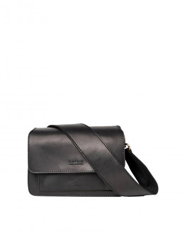 Harper Mini Black Classic Leather - kožená kabelka