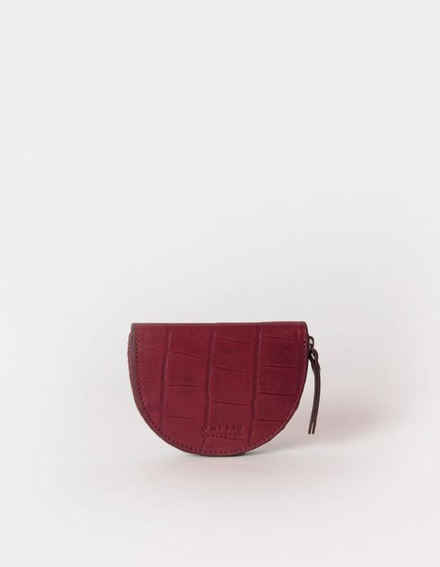 Laura Purse Ruby Croco Classic Leather - kožená peňaženka na mince