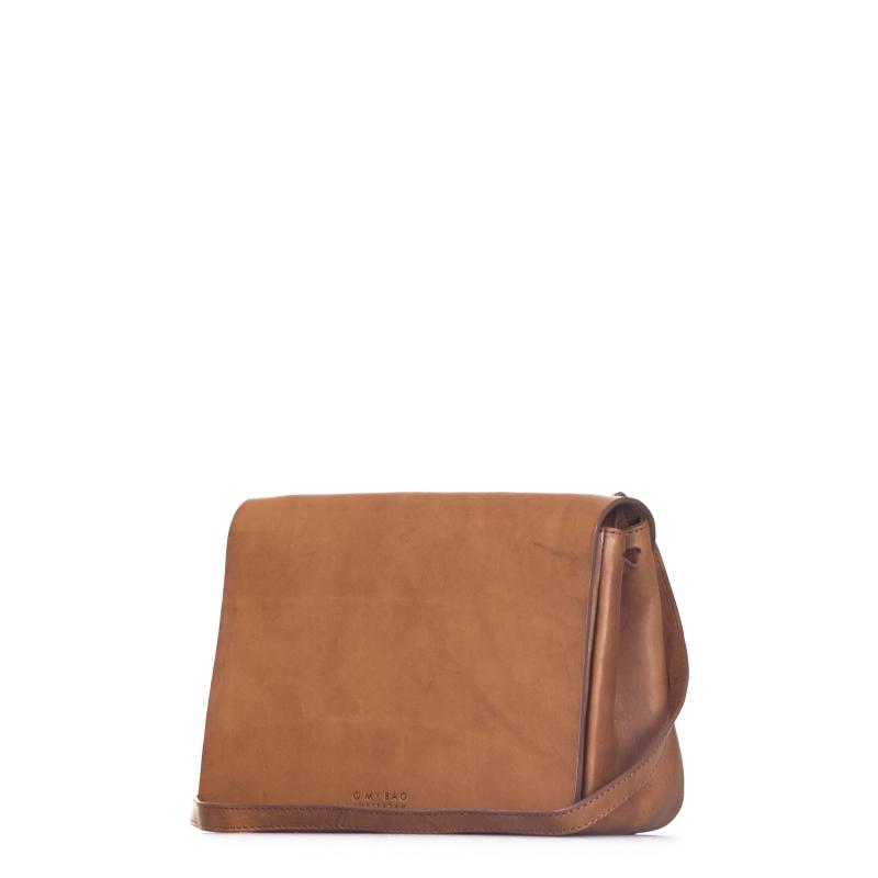 Lucy Cognac Classic Leather - kožená kabelka
