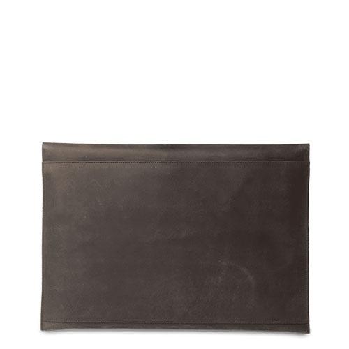 Laptop Sleeve 15´´ Dark Brown Hunter Leather - kožený obal na notebook