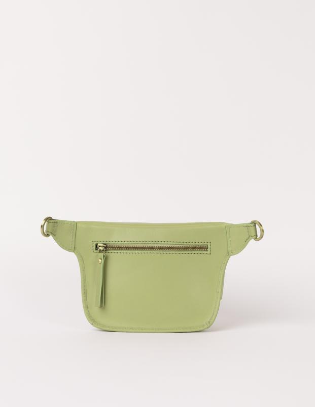 Beck´s Bum Bag Tea Green Classic Leather - kožená ľadvinka 3