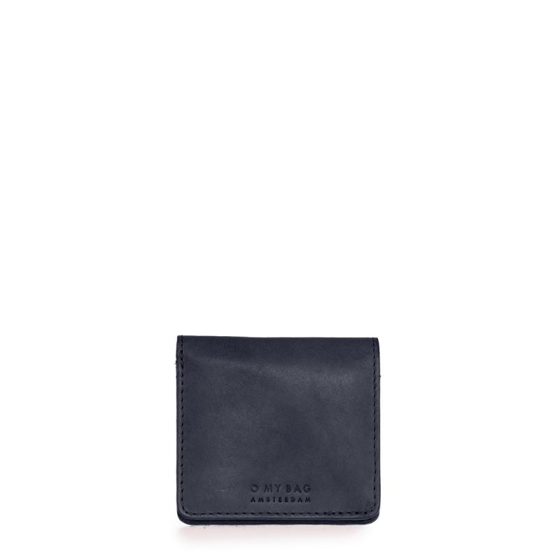 Alex Fold-Over Wallet Navy Classic Leather - kožená peňaženka