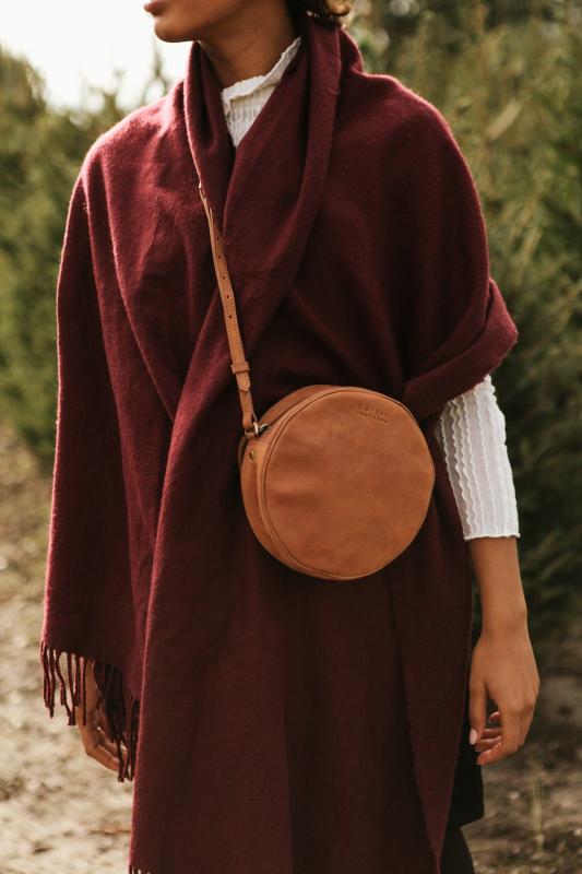 Luna Bag Camel Hunter Leather - kožená kabelka