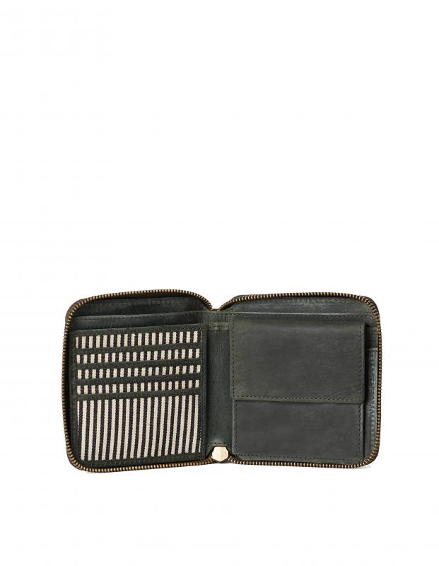 Sonny Square Wallet Green Hunter Leather - kožená peňaženka