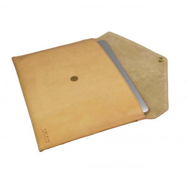 Envelope Laptop Sleeve 13´´ Natural Classic Leather - kožený obal na notebook